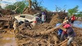 At least 45 people die in western Kenya after a dam collapses following heavy rains