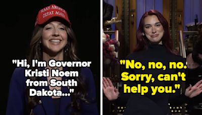 Gov. Kristi Noem's Dog Controversy Inspired Multiple "SNL" Skits Last Weekend, And The Internet Is Obsessed