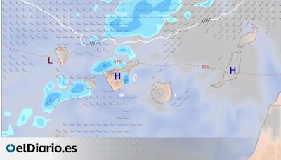 Canarias espera lluvias dispersas en los próximos días