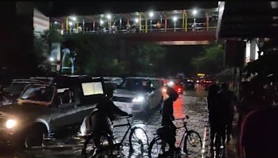 Late-Night Traffic Chaos In Delhi Due To Heavy Rain. See Affected Areas