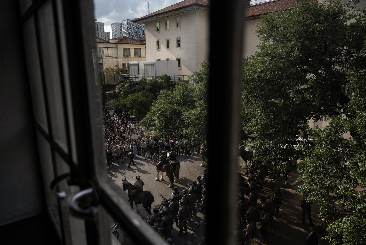 UT-Austin student protesters balance end-of-year work with fallout from police crackdowns