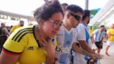 Veja as imagens da confusão que adiou final entre Argentina e Colômbia