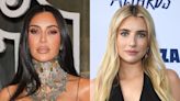 Kim Kardashian Kisses & Slaps Emma Roberts in AHS Trailer