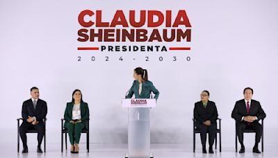 AMLO celebra tercer bloque del gabinete de Claudia Sheinbaum