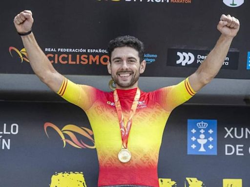 José María Sánchez, campeón de España de BTT: «Llevaba muchos años con esta carrera en la diana»