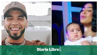 Video | Anuel AA comparte con su hija Cattleya en República Dominicana