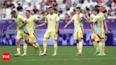 Spain into knockouts, Argentina off mark in Olympic men's football | Paris Olympics 2024 News - Times of India