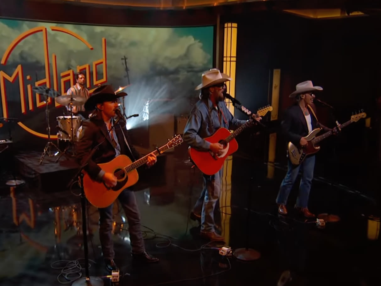 Watch Midland’s Reflective Performance of ‘Lone Star State of Mind’ on ‘Kimmel’