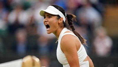 Wimbledon 2024 LIVE: Tennis scores as rain delays start as Emma Raducanu and Carlos Alcaraz headline day five