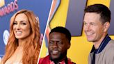 Becky Lynch Tries To Convince Kevin Hart & Mark Wahlberg To Join WWE