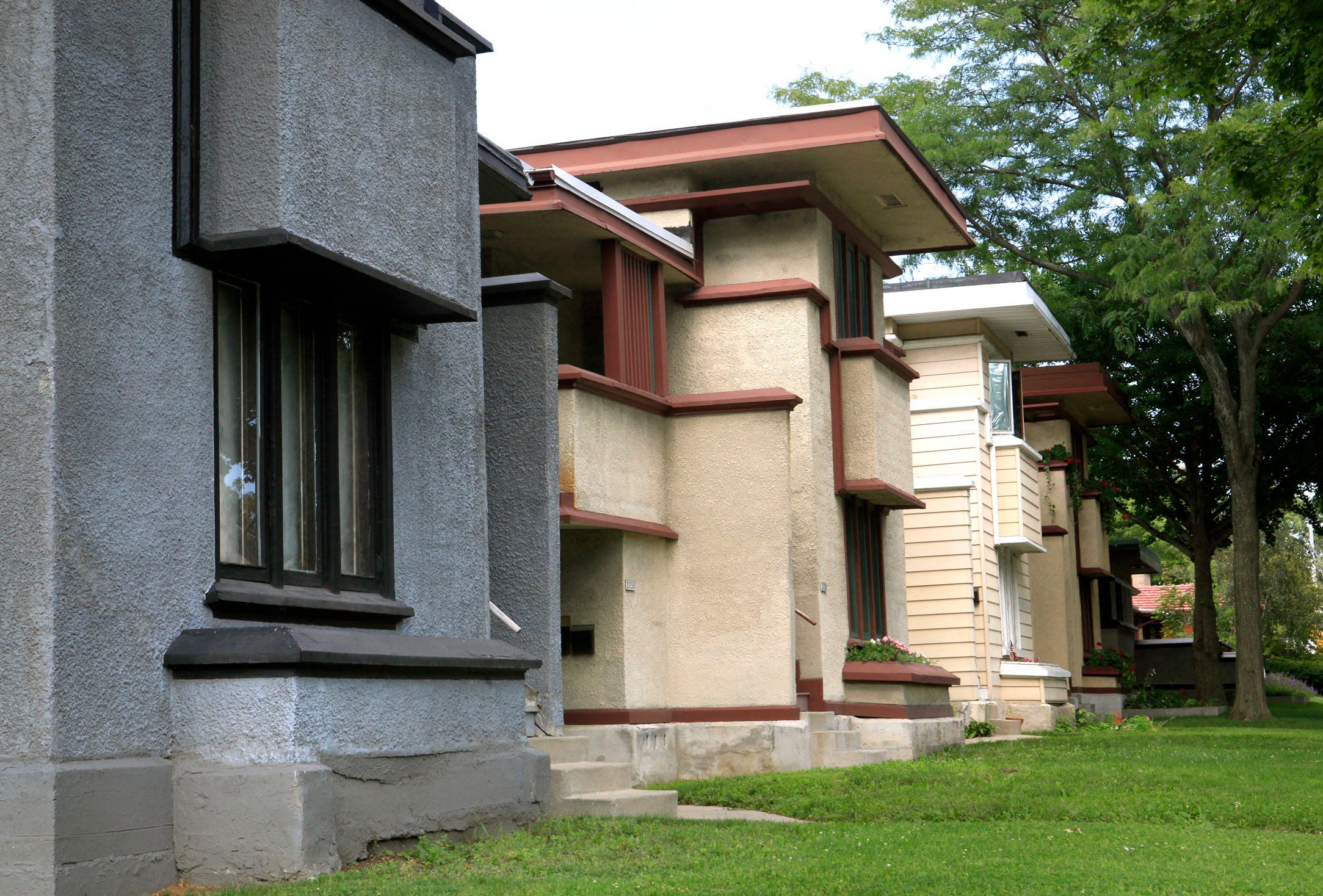 About Milwaukee's Burnham Block Frank Lloyd Wright houses