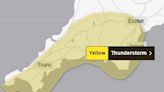 South West hit with Met Office thunderstorm weather warning