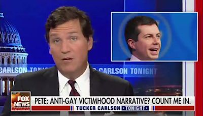 Tucker Carlson accuses Pete Buttigieg of 'lying' about his sexuality