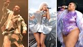 The wildest and most daring outfits celebrities have worn to perform at Glastonbury