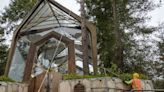 Landslide forces closure of iconic Southern California chapel designed by Frank Lloyd Wright's son