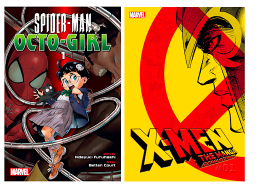 Marvel Manga Covers With Spider-Man and the X-Men Revealed