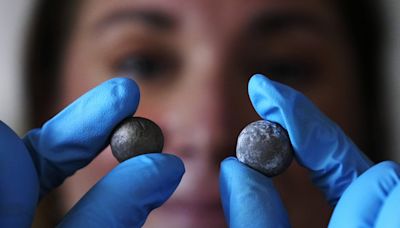 Archeologists find musket balls fired during 1 of the first battles in the Revolutionary War