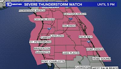 Thunderstorm watch canceled for Tampa Bay area