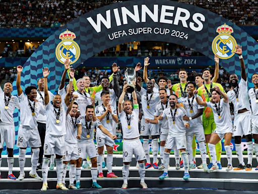 Real Madrid vence Atalanta e conquista Supercopa da Europa