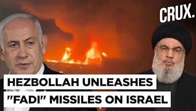 Hezbollah Fires First "Fadi" Missiles At Israel Since 2006 War, Pounds Haifa And Ramat Airbase - News18