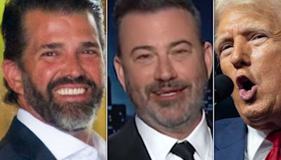 'Another Good Move, Dumbass!': Jimmy Kimmel Taunts Don Jr. Over Trump's Worst Decision