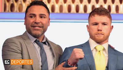 'Canelo' Álvarez y Óscar de la Hoya protagonizan agresivo enfrentamiento