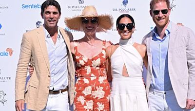 Harry and Meghan's new BFFs - super rich polo player and glamorous wife