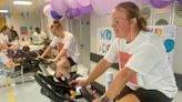 Therapists pedal through the night for new equipment