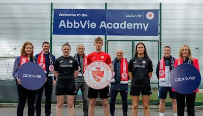 Sligo Rovers and AbbVie announce new partnership that sees the establishment of the ‘AbbVie Academy’