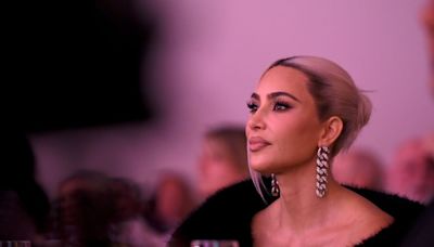 Kim Kardashian Exudes Mob Wife Energy in a Massive Fur Coat and Pantaleggings