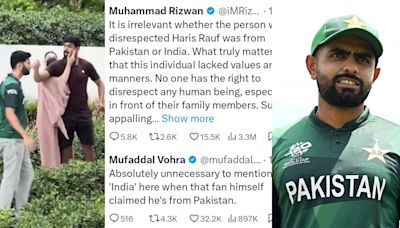 Haris Rauf Fight Incident: Dragging India’s Name Appears A Well-Crafted PR Stunt To Divert Backlash Post Pakistan...