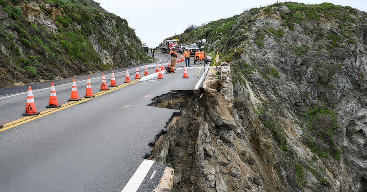 Washout-closure stretch of Highway 1 in Big Sur to reopen by May 25