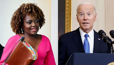 Karine Jean-Pierre praises Biden's decision to exit 2024 race as 'selfless act'