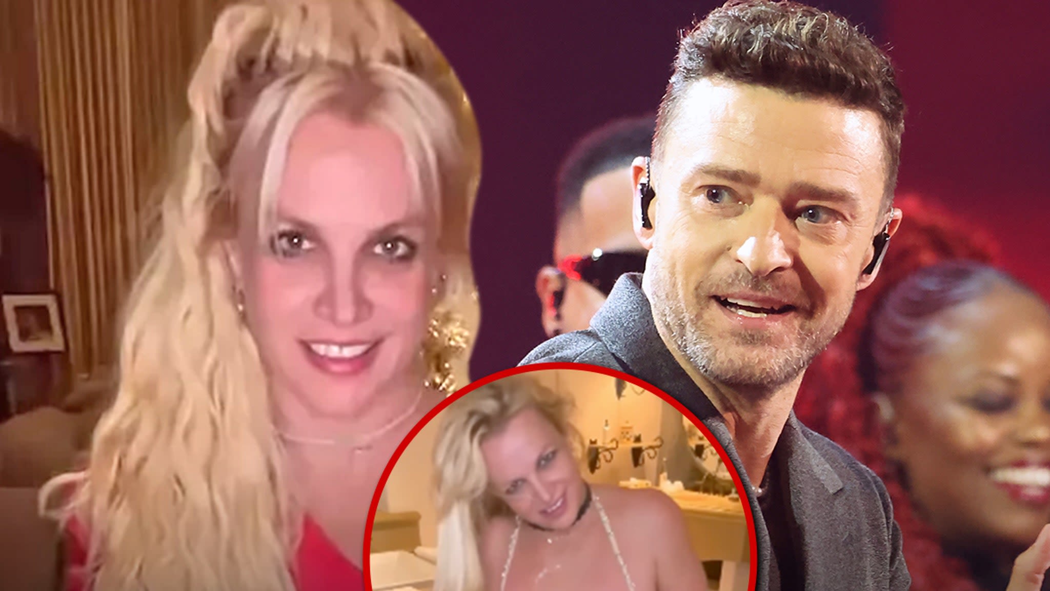 Britney Spears Dances to Song Featuring Ex Justin Timberlake