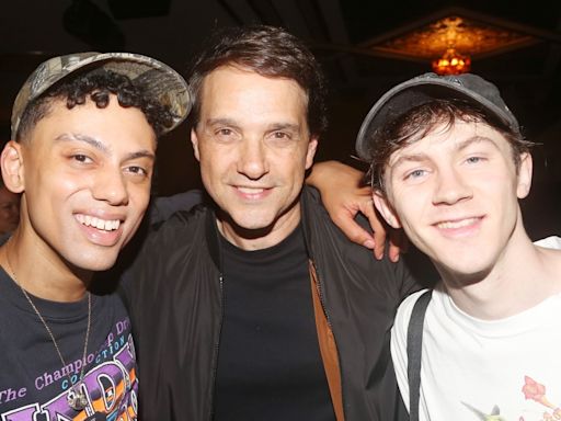 Photos: Ralph Macchio Stops By THE OUTSIDERS on Broadway