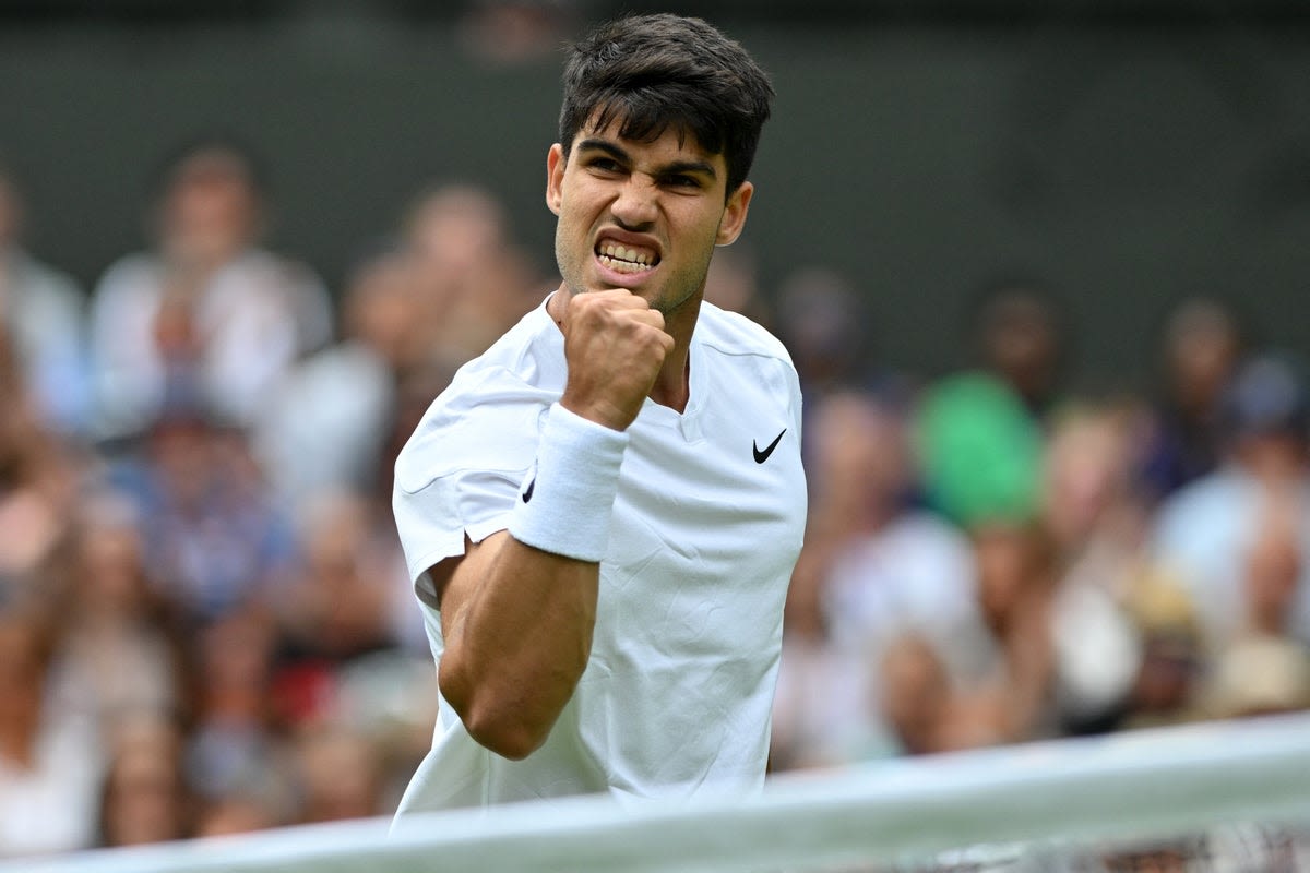 Carlos Alcaraz’s first step shows he’s ready for tennis immortality at Wimbledon