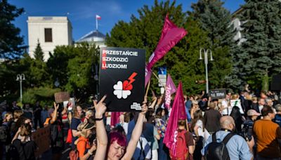 Manifestaciones en Polonia por el derecho al aborto