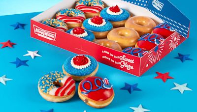 Krispy Kreme launches Independence Day doughnuts