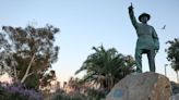 Copper thieves strike again, mutilating a 100-year-old monument in MacArthur Park