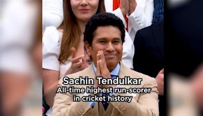 Sachin Tendulkar gets standing ovation at Wimbledon