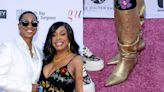...Pride Month in Glitzy Gilded Boots at Gurus Magazine’s #30Voices30Days Cover Launch Party With Her Wife Jessica Betts