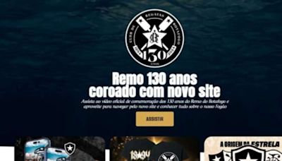 Separado do futebol, social do Botafogo lança site oficial