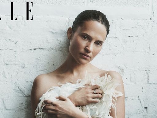 Alicia Vikander says giving birth ‘a second time was definitely harder’