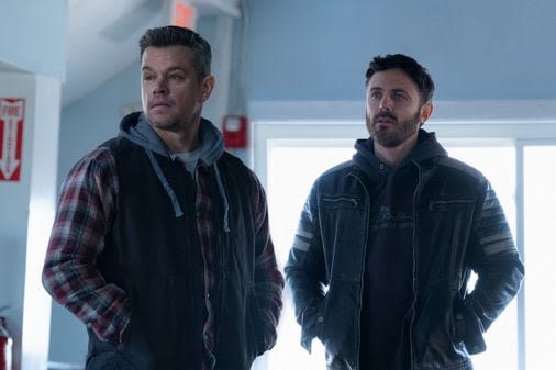 Check out the first images from Matt Damon and Casey Affleck’s Boston-set ‘buddy action comedy’ - The Boston Globe