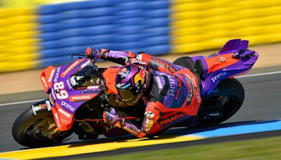 MotoGP French GP: Martin smashes lap record for pole in crash-strewn qualifying