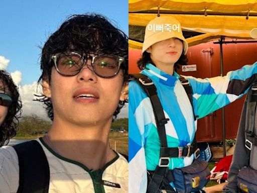 Taekook Breaks Internet: BTS Member V Shares Unseen Photos of Jungkook in Hawaii, Army in Shock - News18