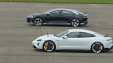 The Porsche Taycan's Clever Two-Speed Gearbox Proves Drag Race Launches Aren't All About Power