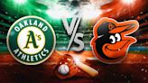 Athletics vs. Orioles prediction, odds, pick, how to watch - 4/27/2024
