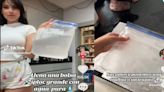 Joven mexicana causa revuelo al ofrecer tutorial para fabricar hielo en casa y redes la tunden: “La NASA ya la está buscando”