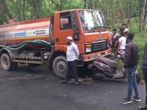 Tanker driven by 15-year-old boy hits people in Pune’s Kondhwa, 2 injured